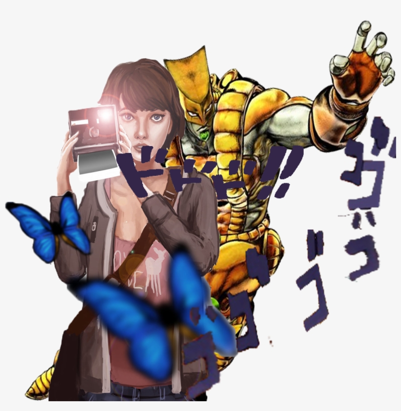 Life Is Strange Cartoon Fictional Character - Jojo Brizard Adventure Dio, transparent png download