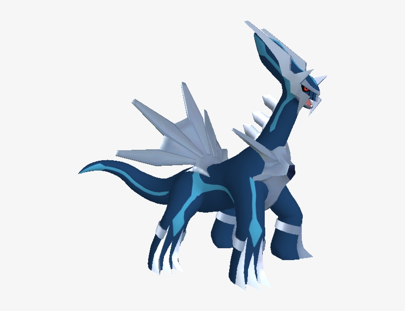 Dialga Trophy Imported From Smash Wii U - Dragon, transparent png download