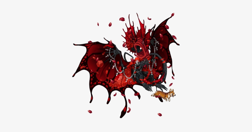 27971645 350 - Crow Dragon, transparent png download