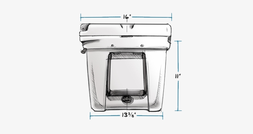 Yeti Limited Edition High Country Coolers - Yeti Cooler 45 Measurements, transparent png download