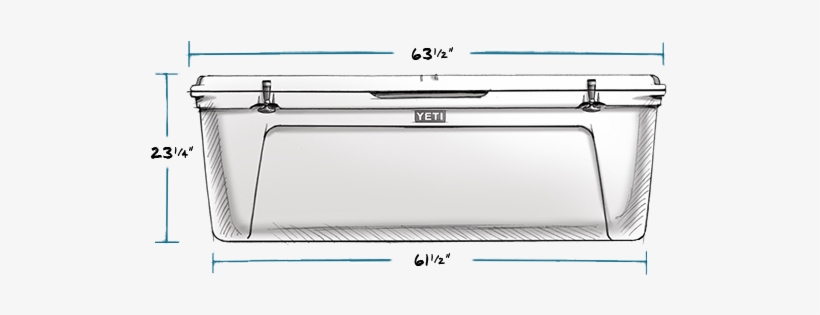 Yeti Cooler 350 Quart - Yeti, transparent png download