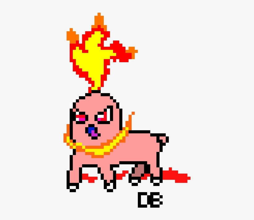 Fire Type Chikorita - Fire, transparent png download