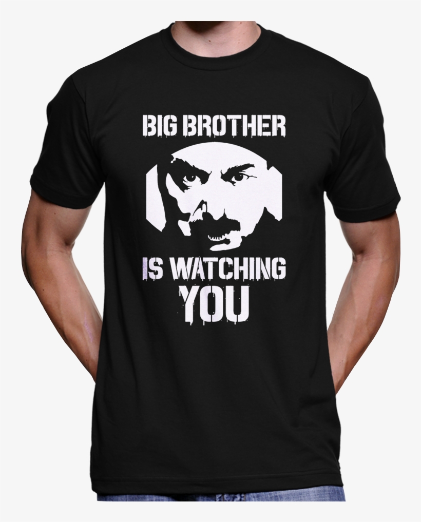 Big Brother Is Watching You T-shirt / Hoodie - Free Tommy Robinson T Shirt, transparent png download