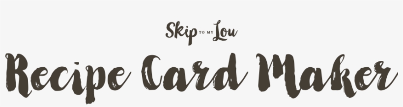 Recipe Card Maker Is Under Construction - Calligraphy, transparent png download