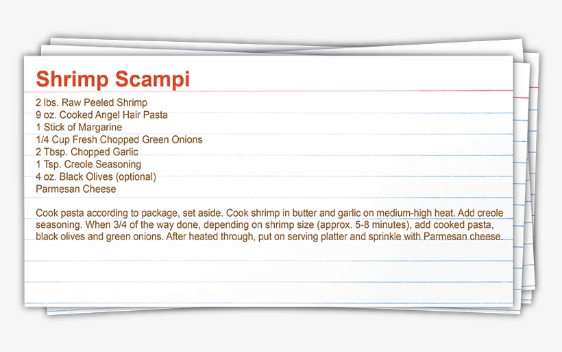 Shrimpscampirecipecard - Shrimp Cocktail Presentation, transparent png download