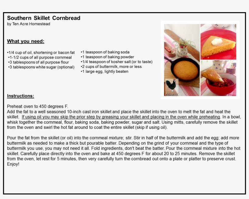 Printable Recipe Card Here - Fast Food, transparent png download