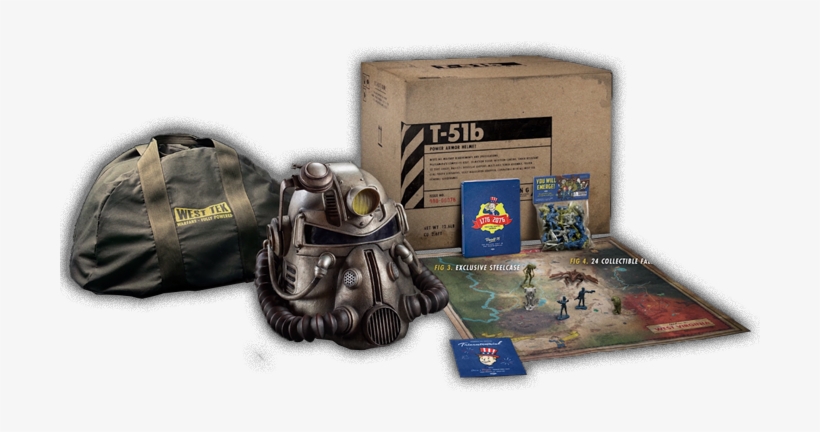 Casco Indossabile In Scala Reale Dell'armatura Atomica - Fallout 76 Power Armor Edition, transparent png download