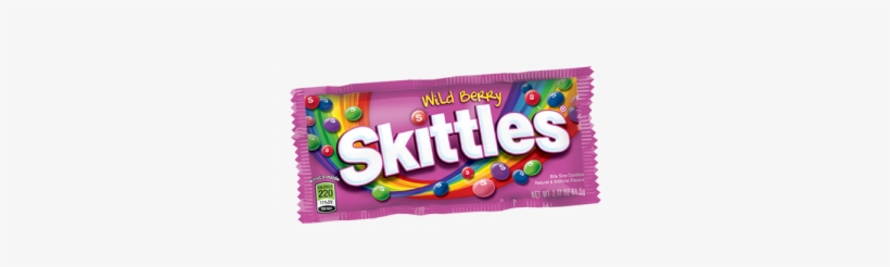 Skittles Wild Berry King Size 4 Oz -sku - Skittles Candies, Bite Size, Wild Berry - 2.17 Oz, transparent png download
