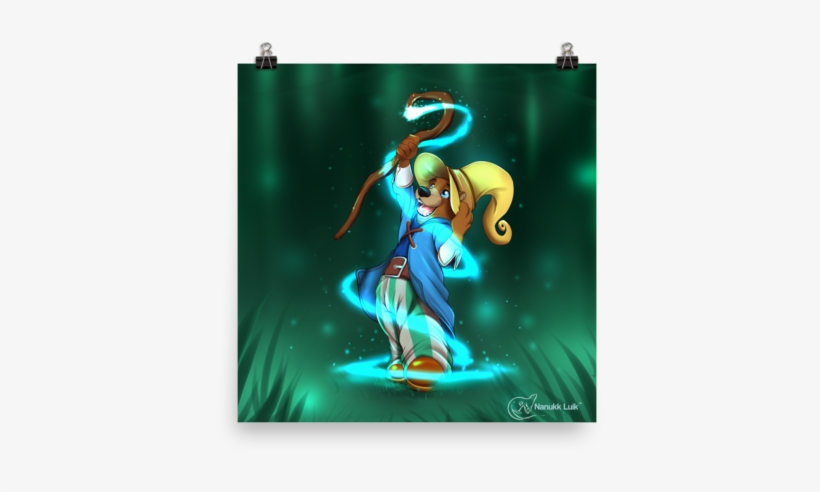 The Black Mage Poster - Illustration, transparent png download