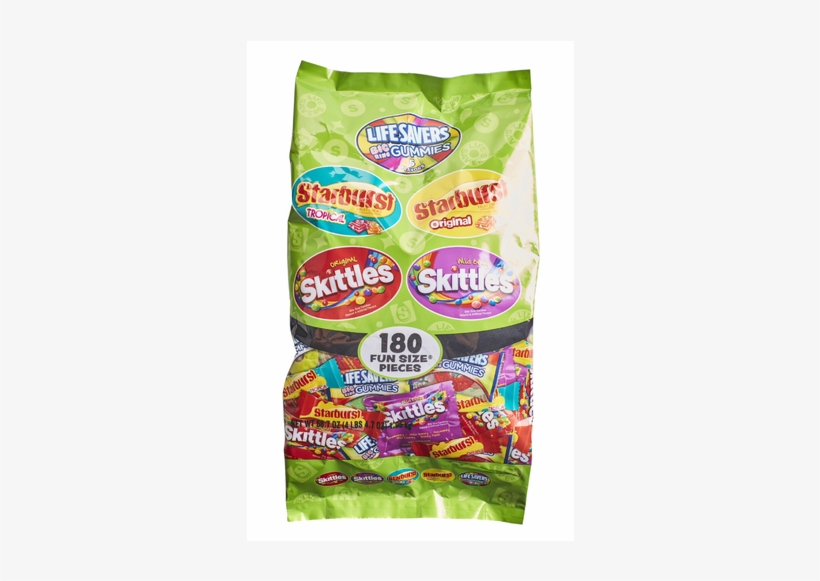 Wrigley® Candy Variety Bag - Starburst Skittles Life Savers Candy - 180 Count, 68.7, transparent png download