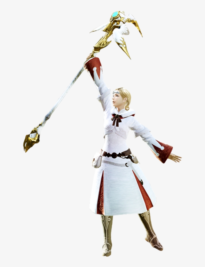 Http - //magenevelde - Ucoz - Hu/arr White Mage - - Ffxiv White Mage Png, transparent png download