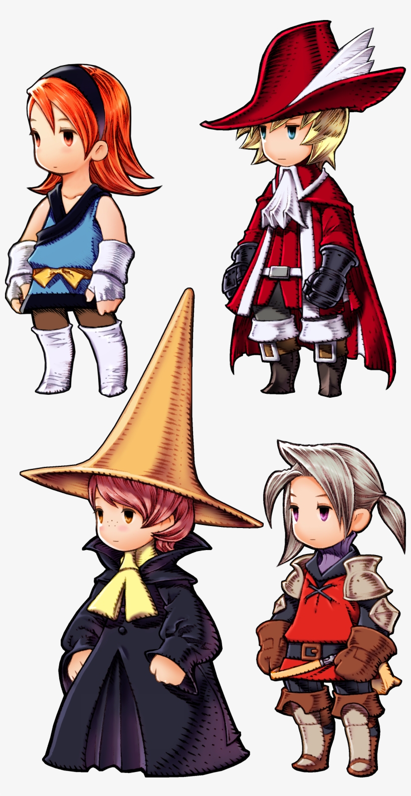 /luneth - Yande - Re - Mage Rouge Final Fantasy, transparent png download