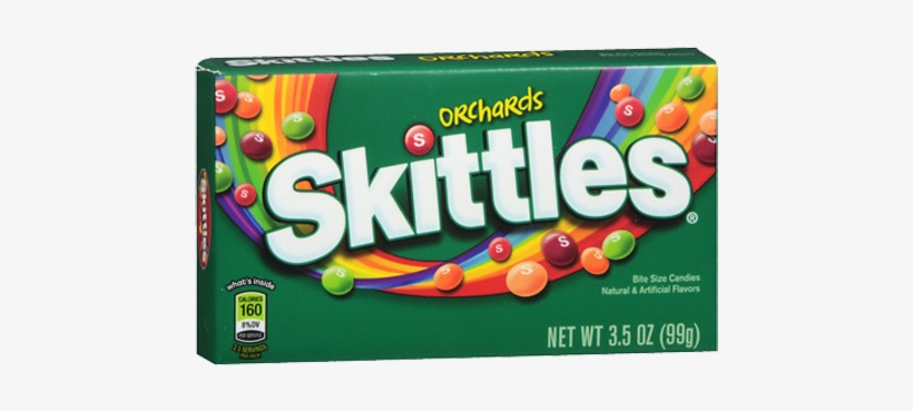 Skittles Orchards Bite Size Candies 3 5 Oz Theater - Skittles Original, transparent png download