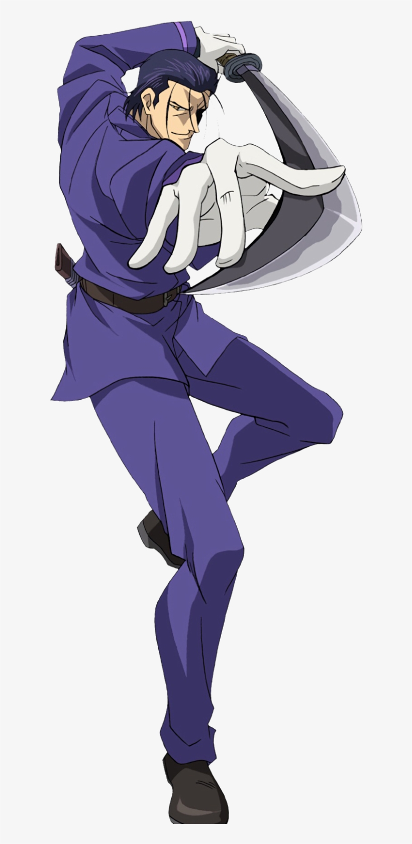 Hajime Saitou Era Um Espadachim Respeitado Por Muitos - Hajime Saitou Samurai X, transparent png download