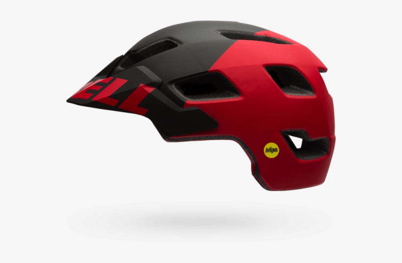 Bell 2016 Black-red Aggression Stoker Mtb Helmet, transparent png download