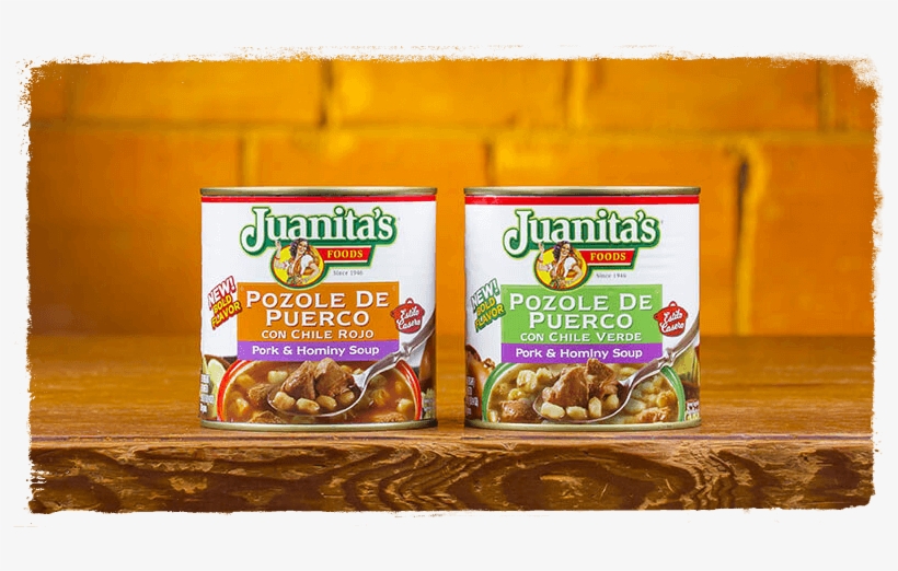 Pork Red Pozole Vs - Juanita's Hominy, transparent png download