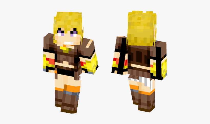 Yang Xiao Long - Minecraft, transparent png download