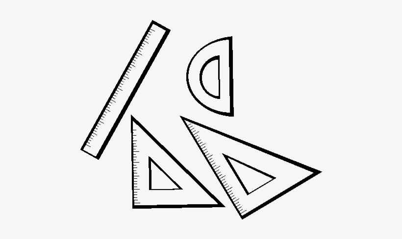 Instrumentos De Dibujo Tecnico Para Colorear, transparent png download