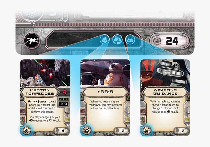 T70 X Wing Card, transparent png download
