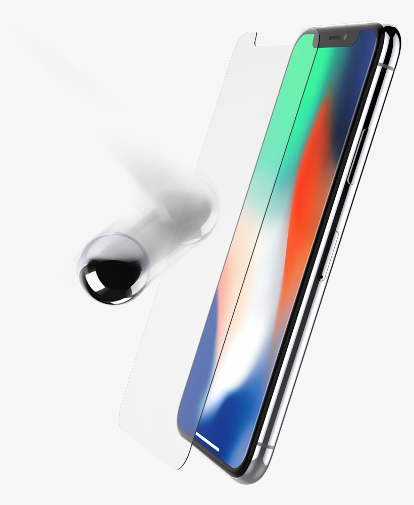 Otterbox Alpha Glass Screen Protector For Iphone X - Iphone X Glass Screen Protector, transparent png download