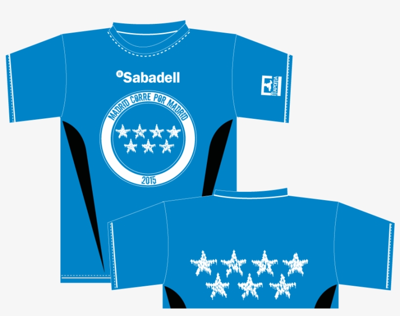 Camiseta Mxm 2015 - Madrid Corre Por Madrid 2017, transparent png download