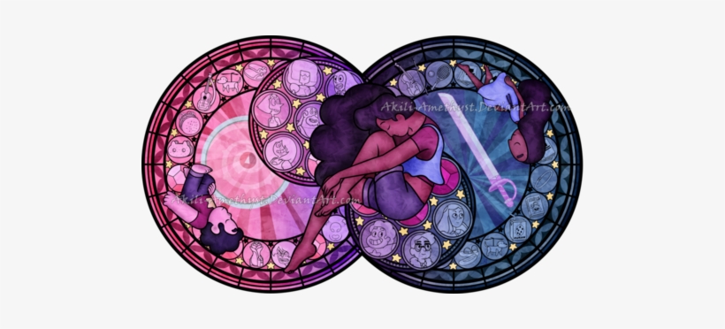 Steven Universe And Stevonnie Image - Steven Universe Glass Art, transparent png download