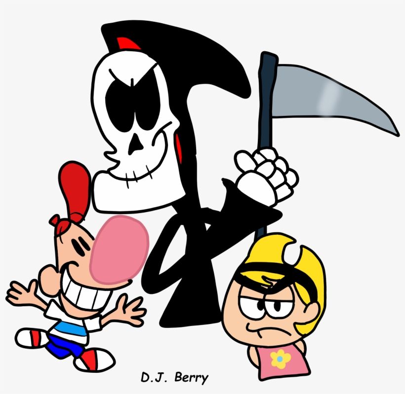 Grim, Billy And Mandy - The Grim Adventures Of Billy & Mandy, transparent png download