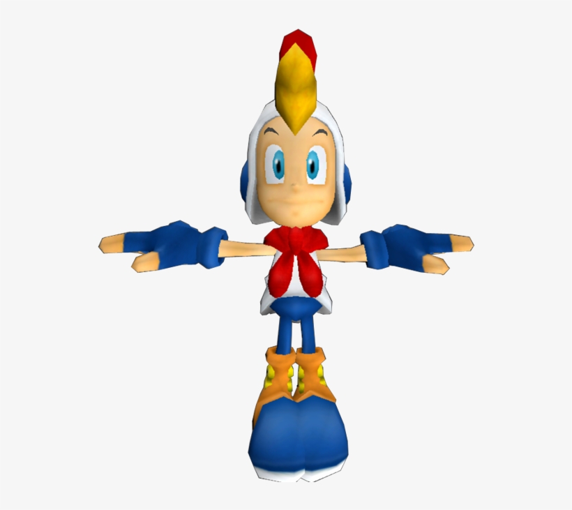 Download Zip Archive - Gamecube 3d Model Character, transparent png download