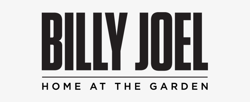 Billy Joel Logo Designs - Billy Joel At The Garden, transparent png download