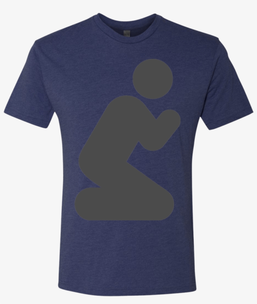 Prayer Symbol Christian Tshirt With Simple Pray Icon - Shirt, transparent png download
