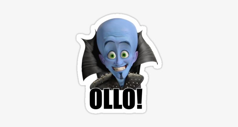 Ollo Hello " - Megamind Hd, transparent png download