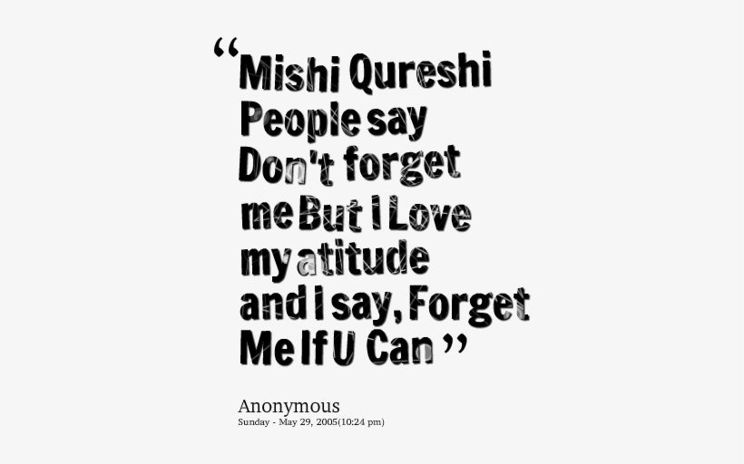Forget Me If You Can, transparent png download