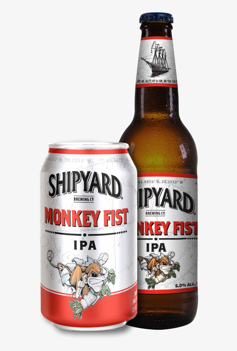 Monkey Fist Ipa -reformulated - Shipyard Brewing, transparent png download