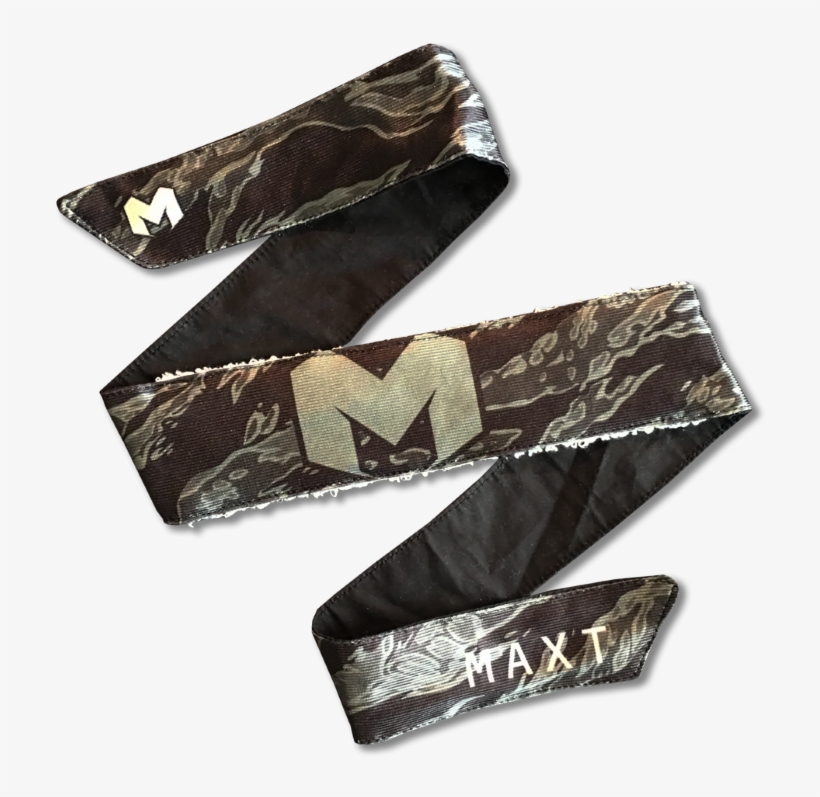 Maxt Black Tigerstripe Headband - Coin Purse, transparent png download