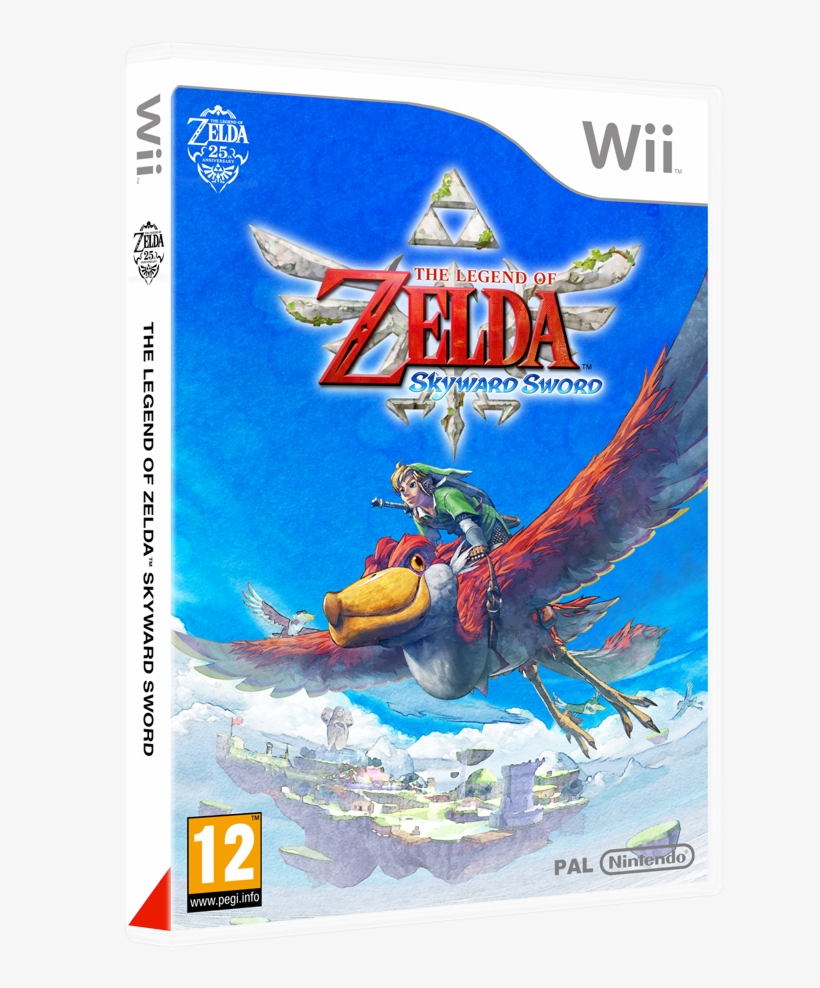 Zelda Skyward Sword Flying Poster - 18x12, transparent png download