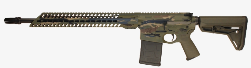 308 In Vietnam Tiger Stripe - Ballistic Advantage 20 6.5 Creedmoor Barrel, transparent png download