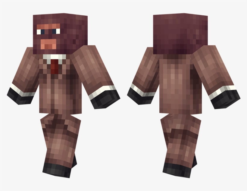 Tf2 Red Spy - Green And Black Minecraft Skins, transparent png download