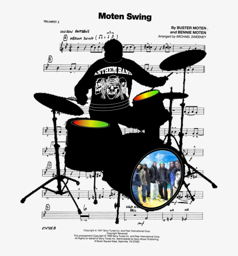 Drummer Silhouette Png Download - Drummer Silhouette, transparent png download