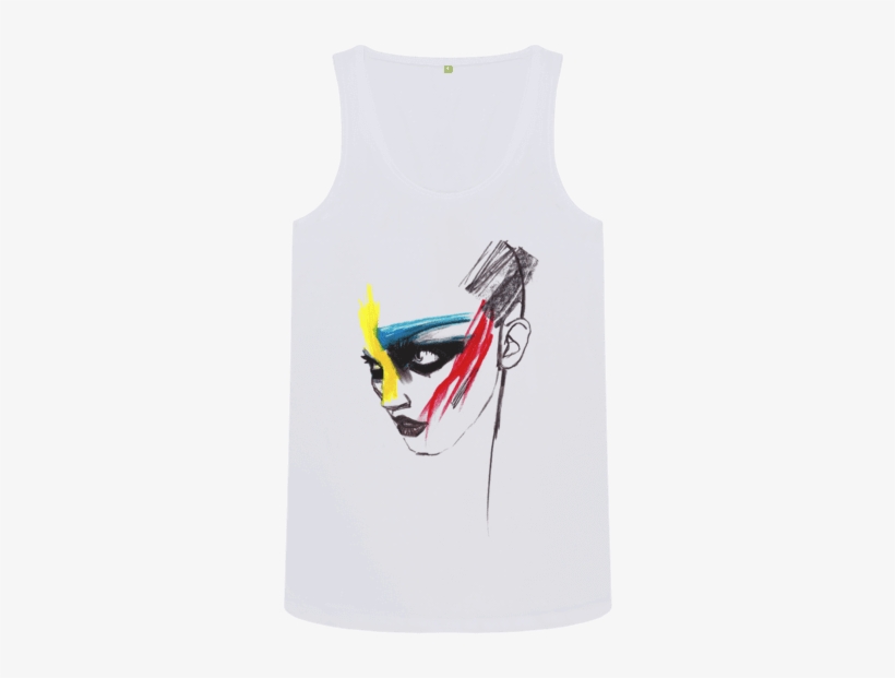 White War Paint Vest Top - Vest, transparent png download