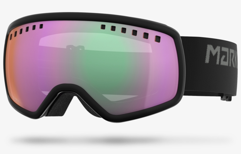 16 - 9 Black - Marker 4:3 Ski & Snowboard Goggles Black Surround, transparent png download