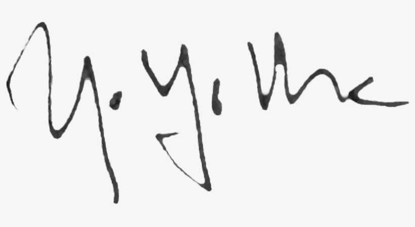 Yo-yo Ma - Calligraphy, transparent png download