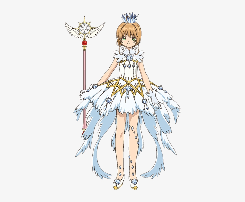Crystal Feather Dress - Cardcaptor Sakura Clear Card Cosplay, transparent png download