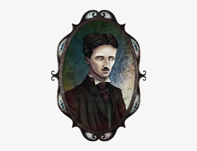 Nikola Tesla - Dibujo De Nikola Tesla, transparent png download