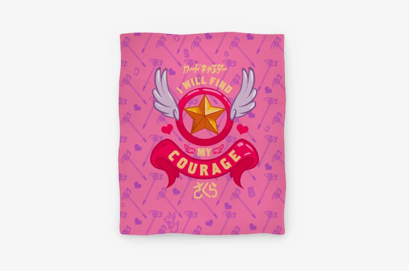 I Will Find My Courage Blanket Blanket - Cardcaptor Sakura Tote Bag, transparent png download