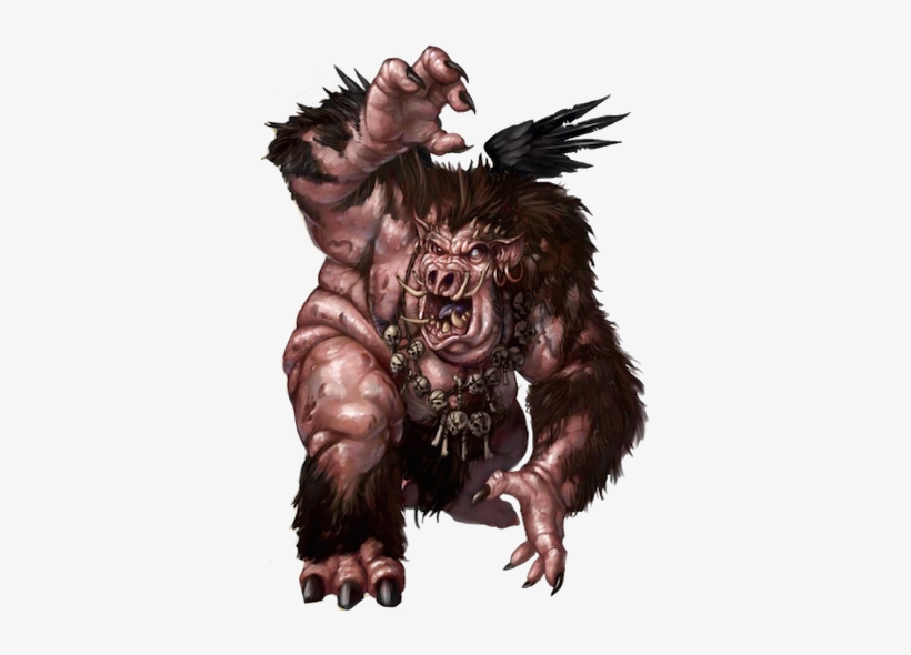 Nalfeshnee Demon - Nalfeshnee, transparent png download