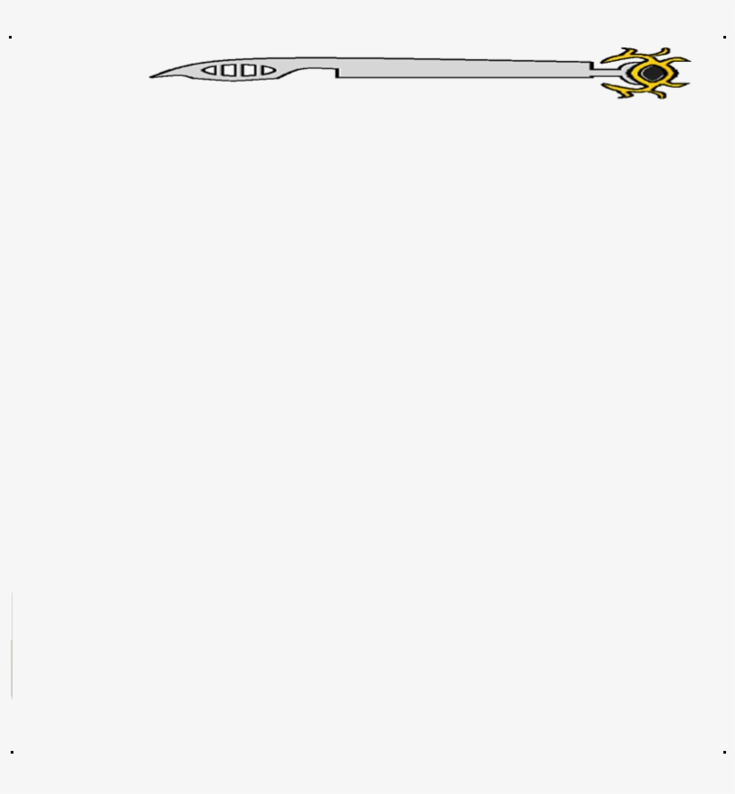 Https - //i - Imgur - Com/7alizo1 - Asriel Dreemurr Sword Png, transparent png download