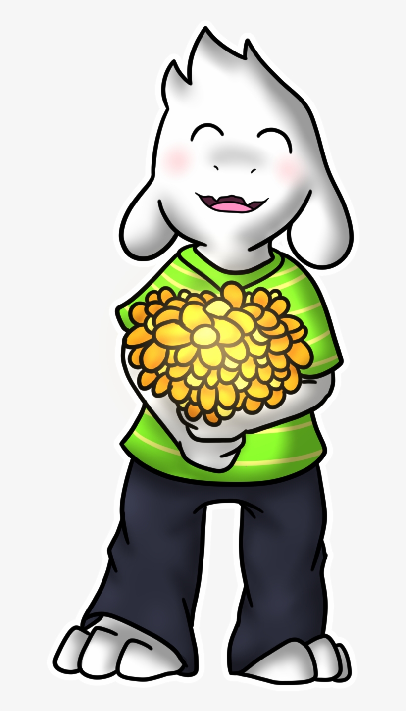 Asriel Dreemurr - Cartoon, transparent png download
