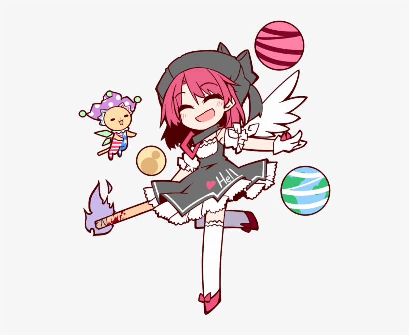 Clownpiece, Hecatia Lapislazuli, Kero, And Kinomoto - Userscript, transparent png download
