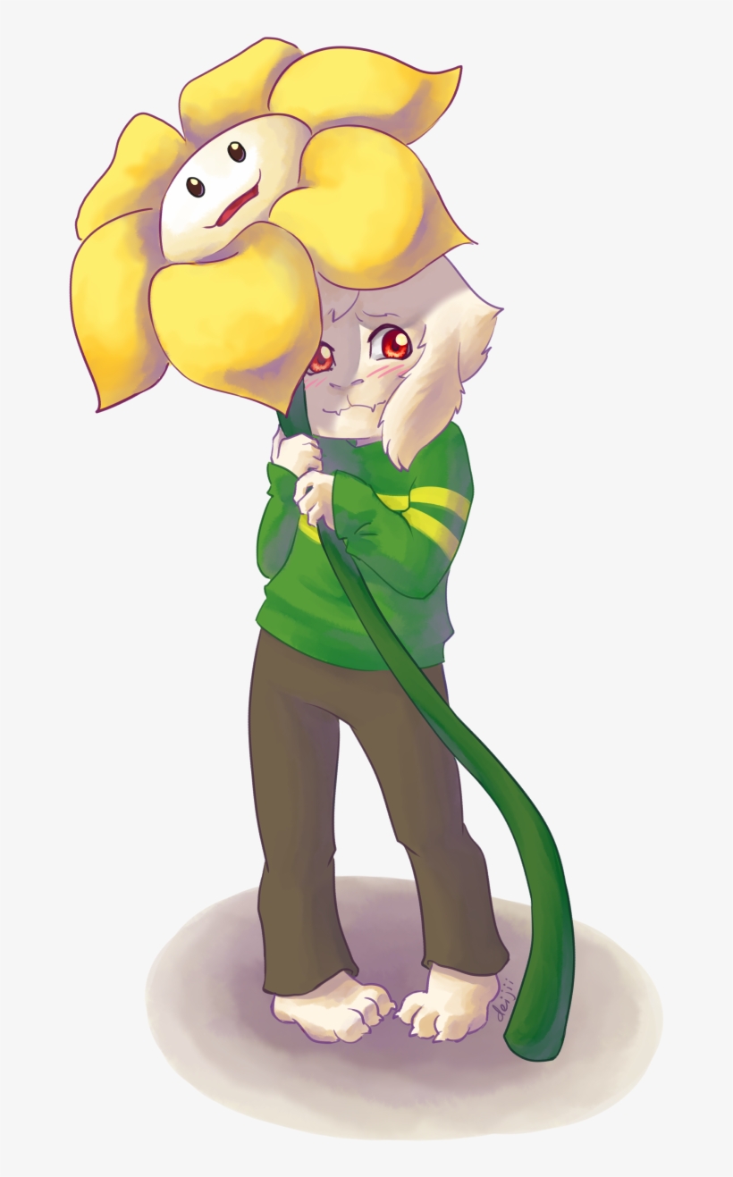 Smol Asriel - Cartoon, transparent png download