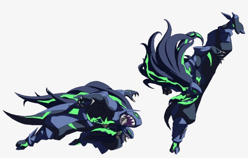 Bbcf Susanoo Dancingdualkick - Bbcf Susanoo Frames, transparent png download
